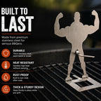 GrillGains: Flex Your BBQ Muscles & Grill with Glee!